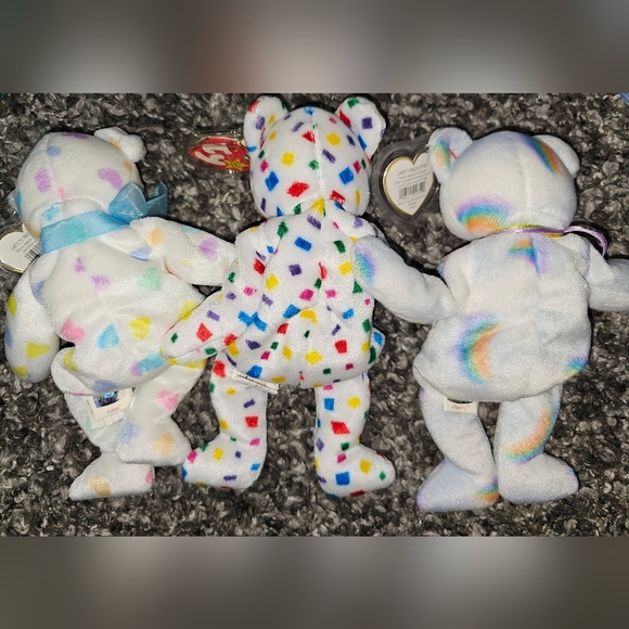 TY Beanie Baby Lot of 3 - Picture 2 of 2